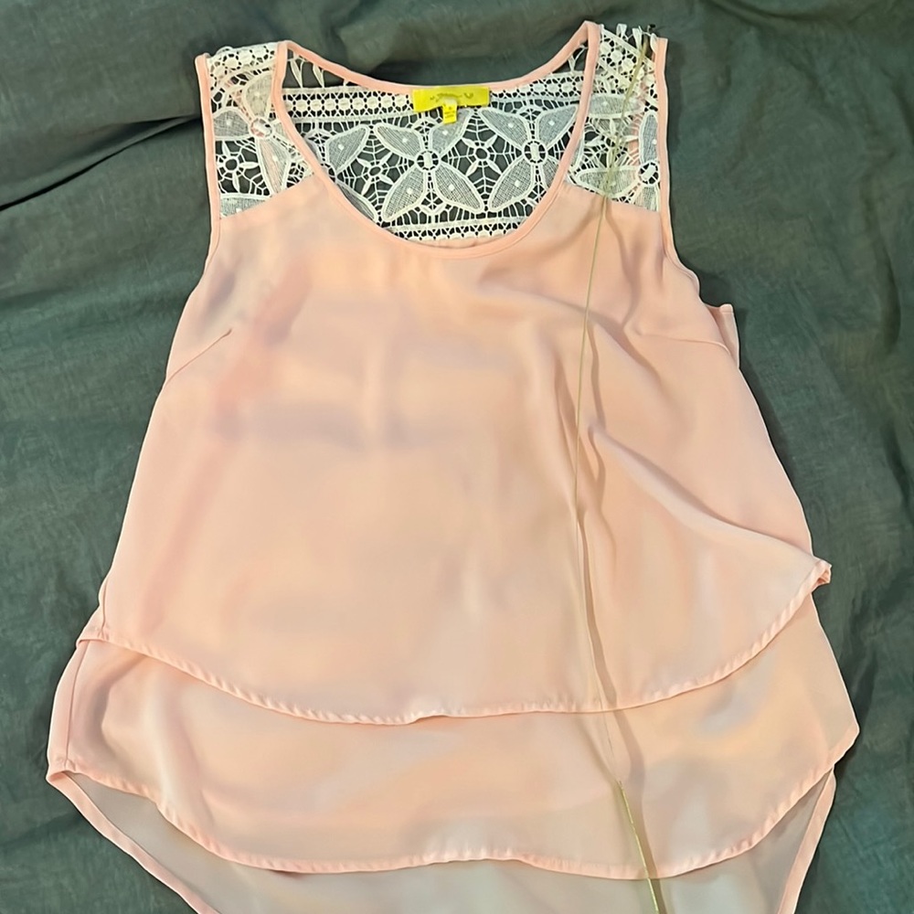Ezra Peach Tank Top